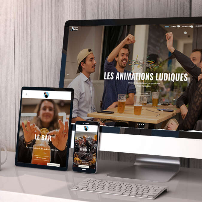 site web restaurant - Tire Toi Une Bûche - Lyon